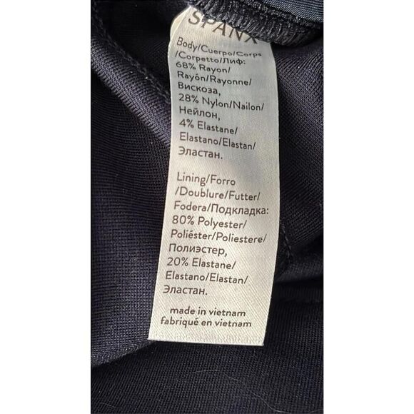 Brand New Spanx Ponte Ankle-Length Leggings Navy Blue Size Medium A309030 - Picture 8 of 11